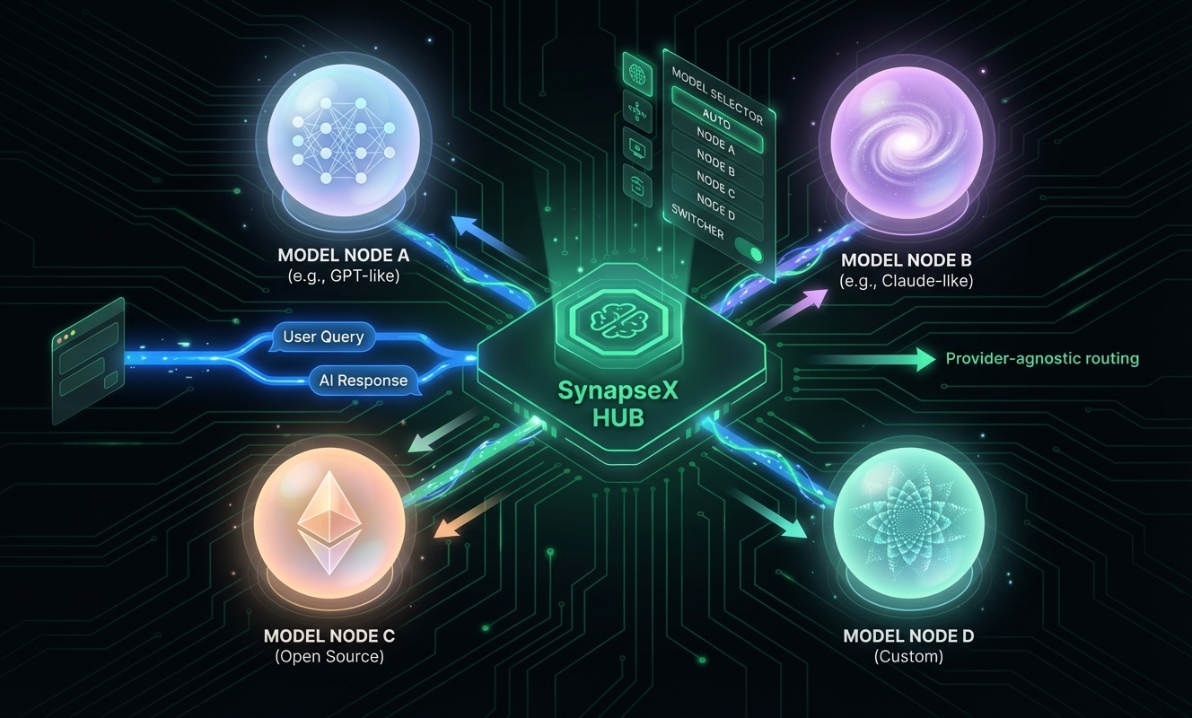 SynapseX multi-model enterprise architecture